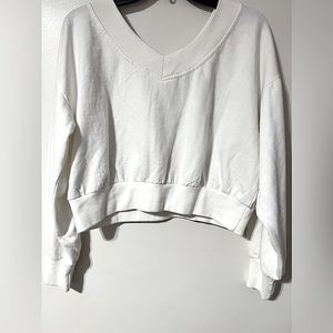 Medium white off the shoulder sweater